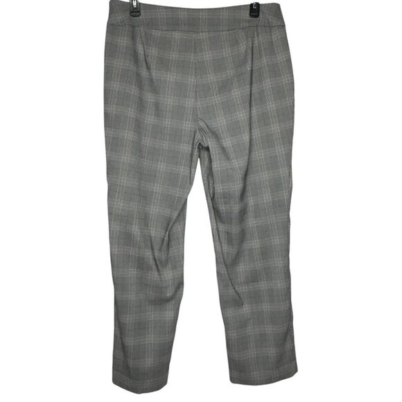 Counterparts Gray Plaid Pull-On Dress Pants - Size 18W - Picture 3 of 7
